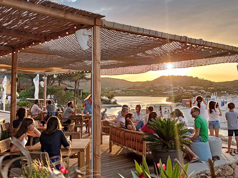 Chiringuito en la playa «Tavernetta Beach» Lu Nibareddu